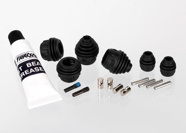 Traxxas Steel Splined Driveshaft Rebuild Kit - Click Image to Close