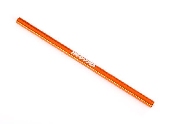 Traxxas Driveshaft, Center, 6061-T6 Aluminum (orange-anodized) - Click Image to Close