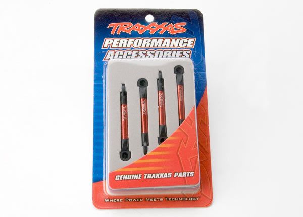 Traxxas Aluminum Push Rod Set (Red) (4) - Click Image to Close