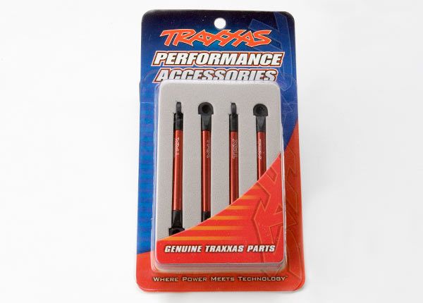 Traxxas Aluminum Push Rods (Red) (4) - Click Image to Close