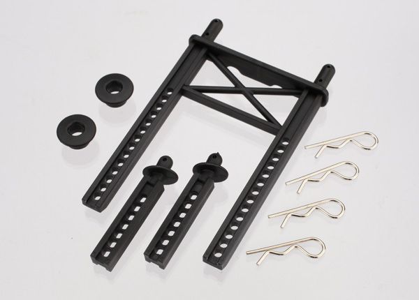 Traxxas Body Mount, Rear/ Body Mount Posts, Front (2)/Body