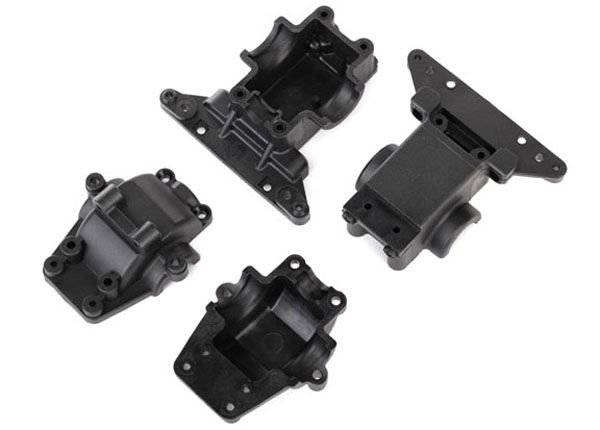 Traxxas LaTrax Front & Rear Bulkhead/Differential Housing Set - Click Image to Close