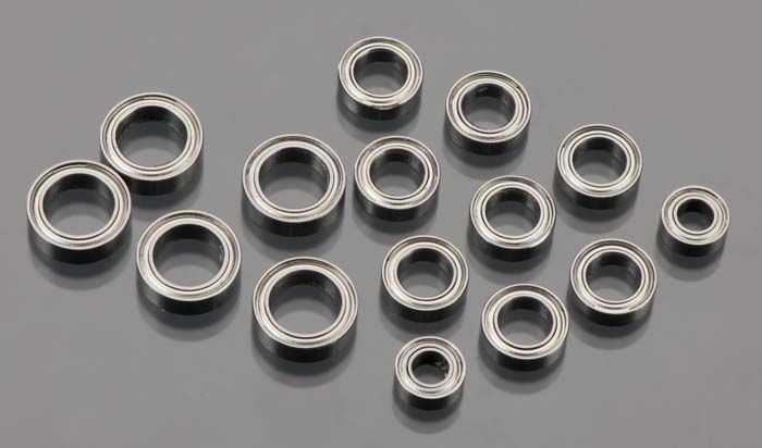 Traxxas LaTrax Bearing Set: 4x8mm (2), 6x10mm (8), 8x12mm (5)