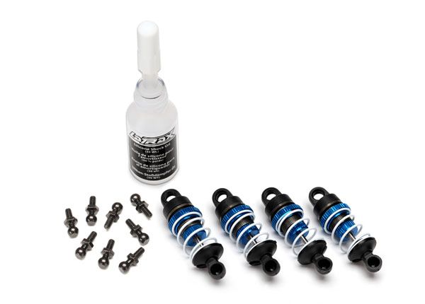 Traxxas LaTrax Aluminum Oil Filled Shock Set w/Springs (4)