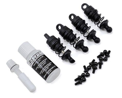 Traxxas LaTrax Oil Filled Shock Set with Springs (4) - Click Image to Close