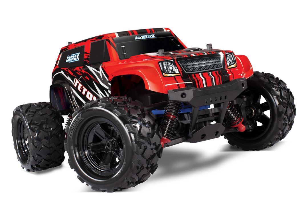 Traxxas 1/18 Scale LaTrax Teton Monster Truck - RTR - Red