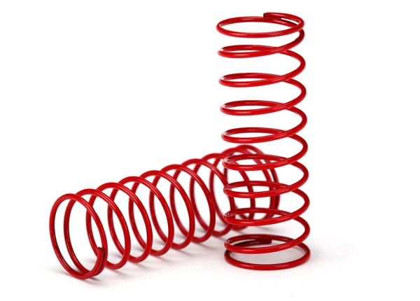 Traxxas Spring, Shock (red) (GTR) (0.412 rate)