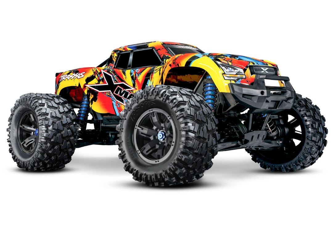 Traxxas X-Maxx 4WD Brushless RTR 8S Monster Truck - Solar Flare