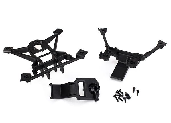 Traxxas X-Maxx Front & Rear Body Mount Set - Click Image to Close