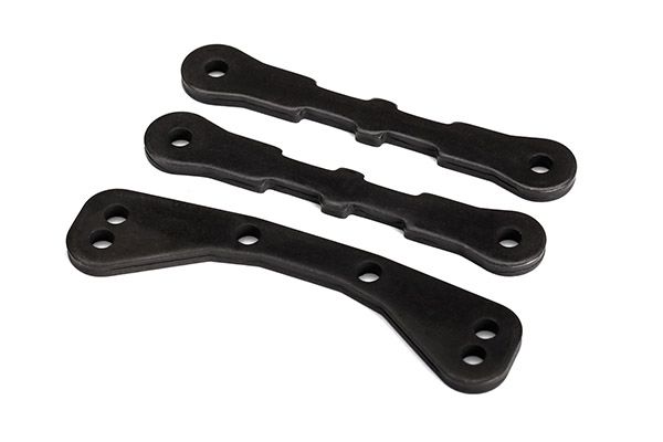 Traxxas Bulkhead Tie Bar, Upper (1)/ Lower (2) (steel)