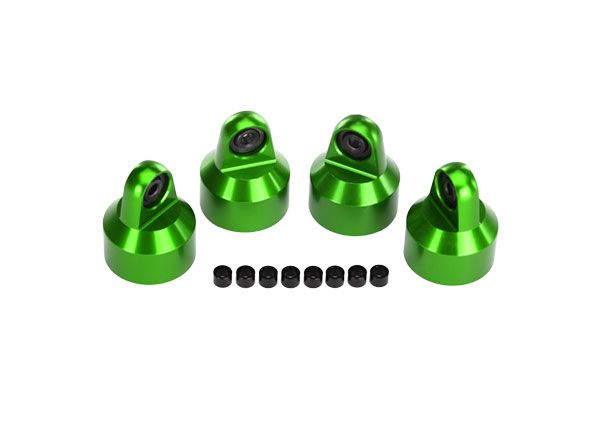 Traxxas X-Maxx GTX Shock Cap Aluminum (green-anodized), GTX