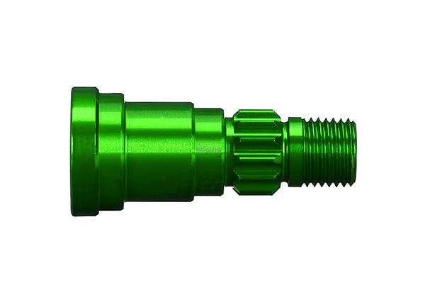 Traxxas Stub Axle, Aluminum (Green-Anodized) (1)