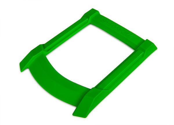 Traxxas Skid Plate, Roof (body) (green)/ 3x15mm CS (4)