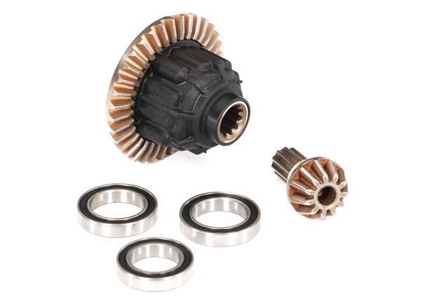 Traxxas Differential, Rear, Complete (fits X-Maxx 8s) - Click Image to Close