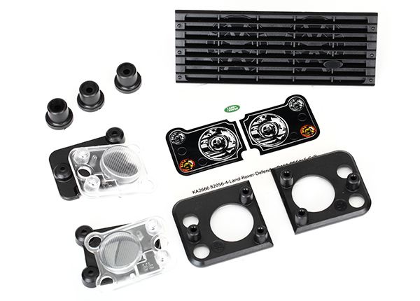 Traxxas Grill, Land Rover Defender/ grill mount (3)