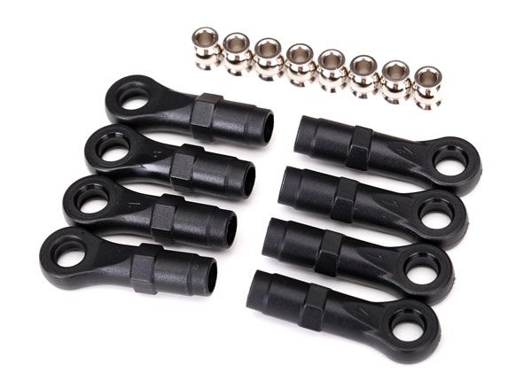 Traxxas Rod Ends, Extended (standard (4), angled (4))/