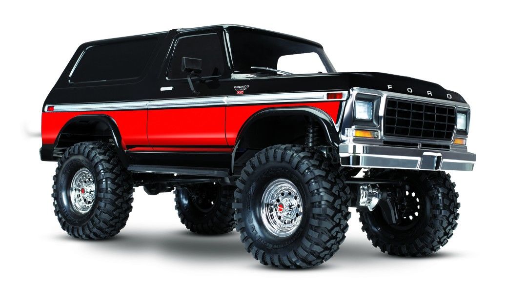 Traxxas 1/10 Scale TRX-4 4WD Ford Bronco - Red