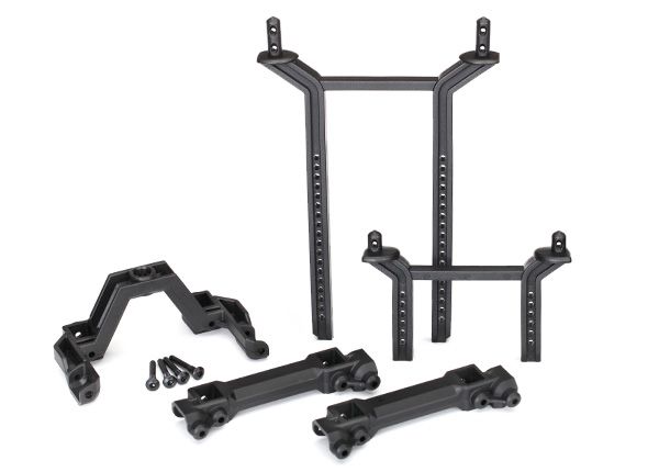 Traxxas Body Mounts & Posts, Front & Rear (complete set)