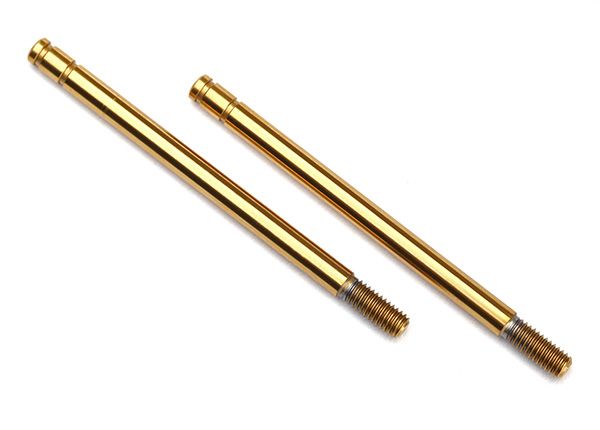 Traxxas Shock Shaft, 3x47mm (GTS) (titanium nitride-coated) (2)