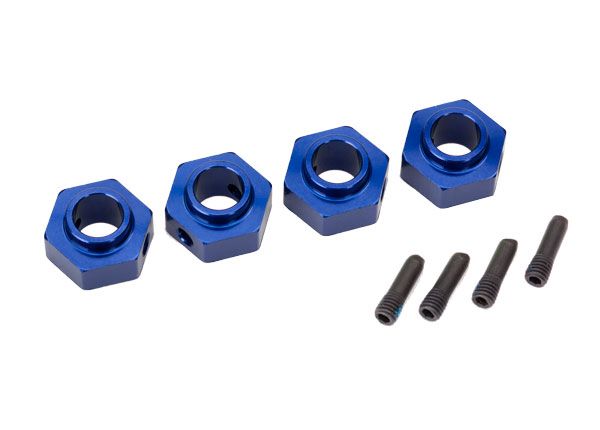 Traxxas Traxxas Wheel Hubs, 12mm Hex, 6061-T6 Aluminum