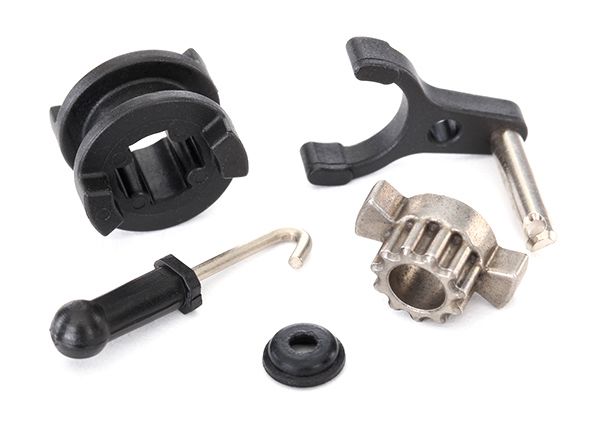 Traxxas Drive Hub, 2-Speed/ Shift Dog/ Shift Fork/ Shaft Seal/ - Click Image to Close