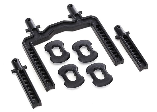 Traxxas Body Mounts, Front & Rear (Ford GT) (2) - Click Image to Close