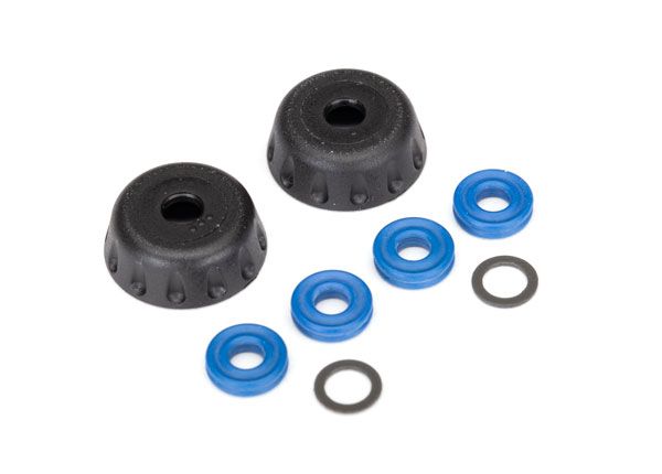 Traxxas Double Seal Kit, GTR Shocks x-rings (4)/ 4x6x0.5mm