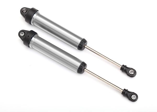 Traxxas Shocks, GTR, 160mm, Silver Aluminum (complete)