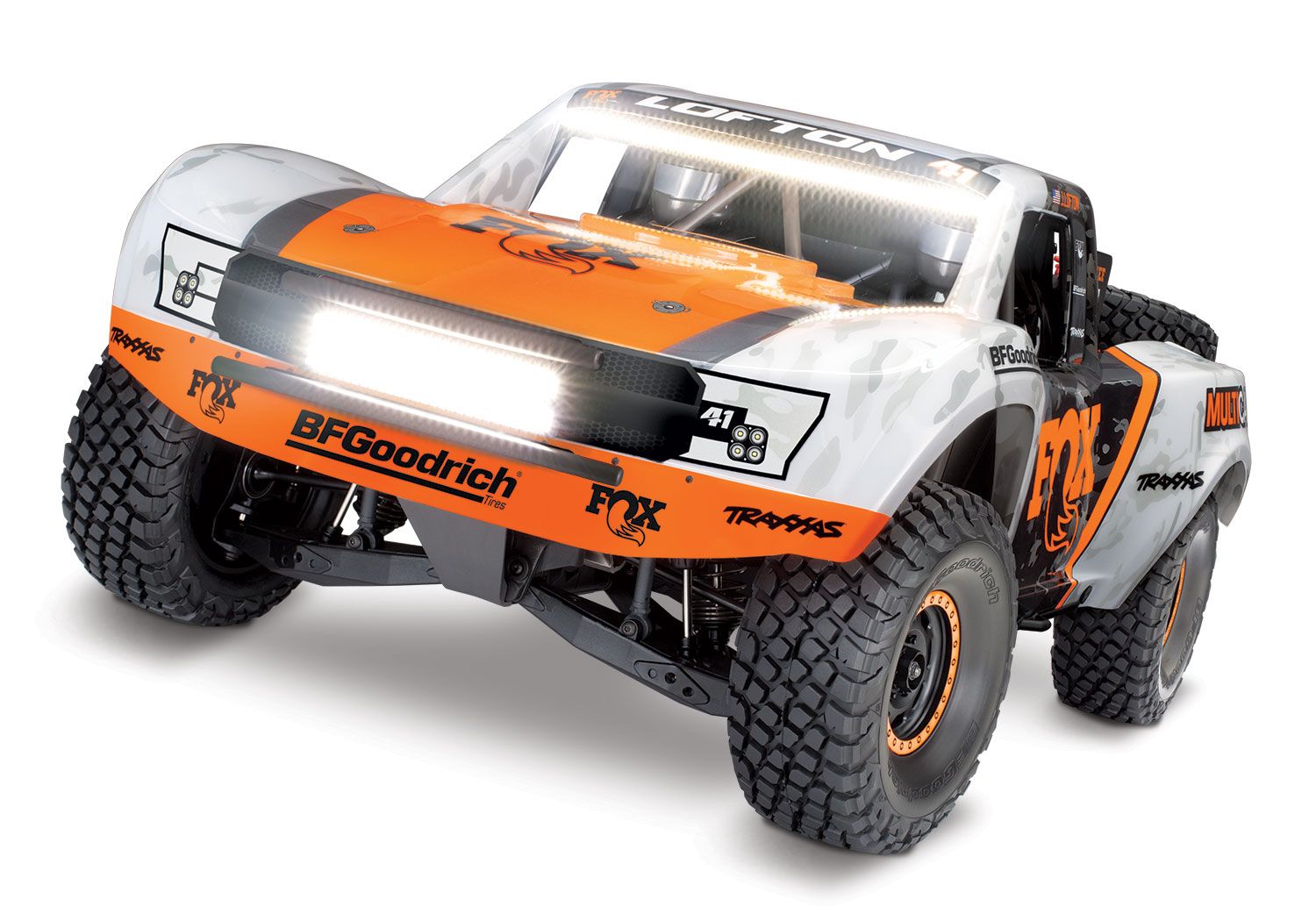 Traxxas Unlimited Desert Racer (UDR) with lights - Fox