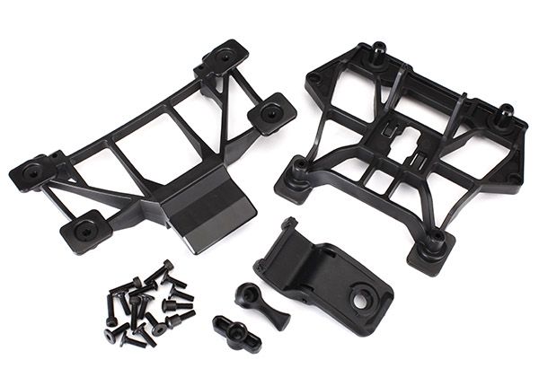 Traxxas Body Mounts, Front & Rear/ 3x12mm CS (4)/ 3x12mm - Click Image to Close