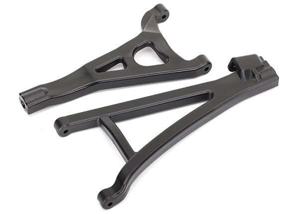 Traxxas Suspension Arms, Black, Front (left), Heavy Duty - Click Image to Close