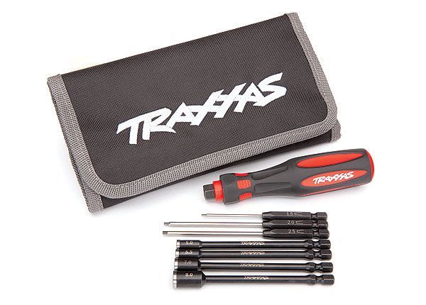 Traxxas Speed Bit Essentials Set, Hex and Nut Driver, 7-Piece,