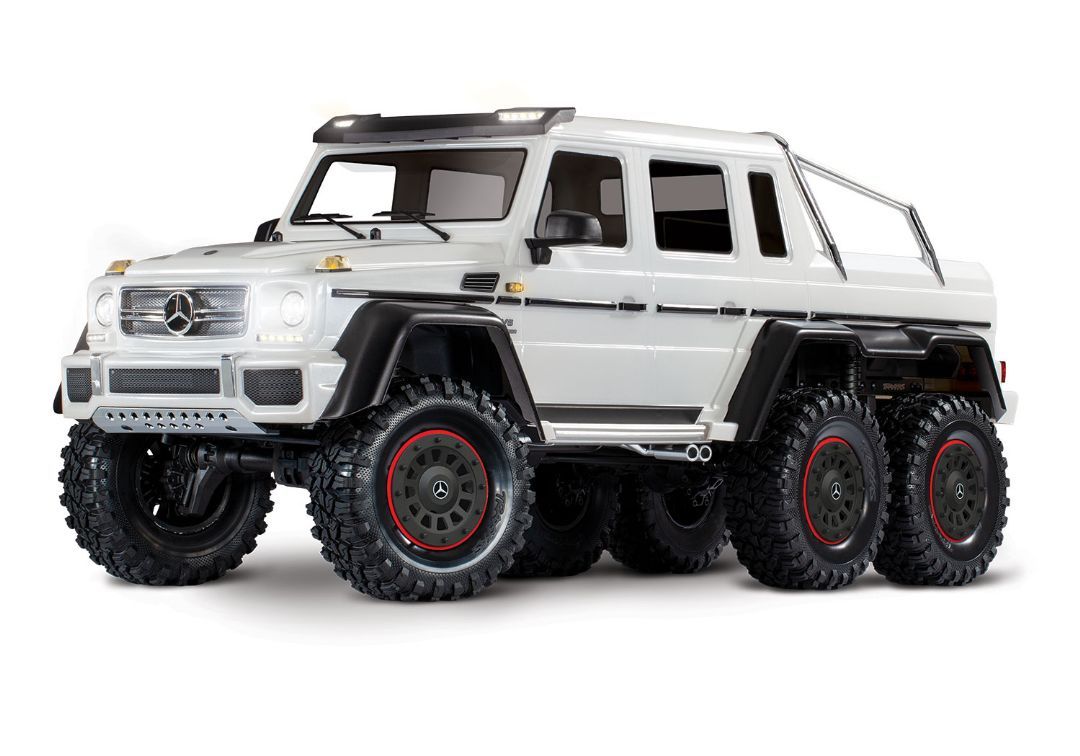 Traxxas Mercedes-Benz G 63 AMG TRX6 6x6 1/10 Crawler - White