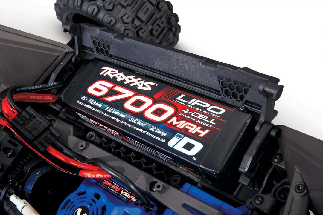 Traxxas Maxx 4S V2 Brushless Monster Truck w/ WideMaxx - Blue