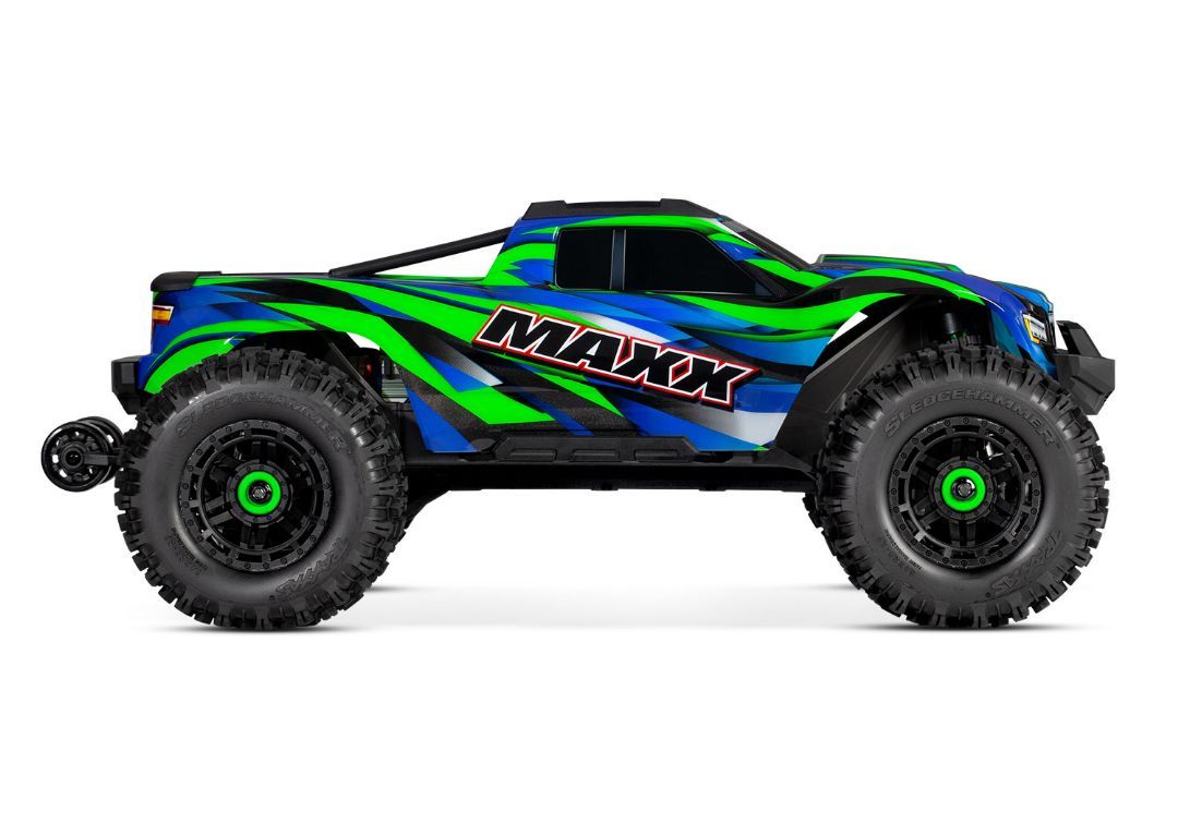 Traxxas Maxx 4S V2 Brushless Monster Truck w/ WideMaxx - Green