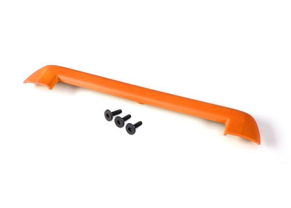 Traxxas Tailgate Protector, Orange/ 3x15mm Flat-Head Screw (4) - Click Image to Close