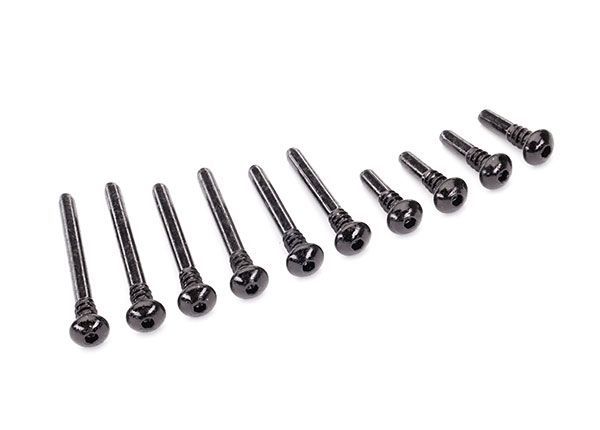 Traxxas Suspension Screw Pin Set, Front or Rear (hardened steel) - Click Image to Close