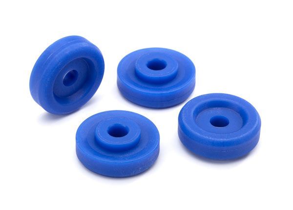 Traxxas Wheel Washers, Blue (4)