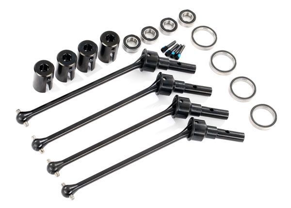 Traxxas Driveshafts, Steel Constant-Velocity (assembled), Front