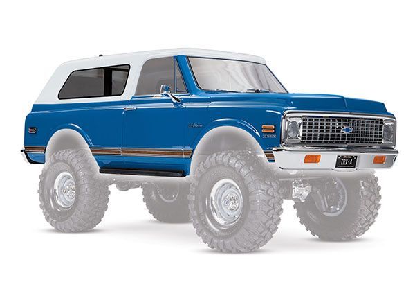 Traxxas Body, Chevrolet Blazer (1972), Complete (blue)