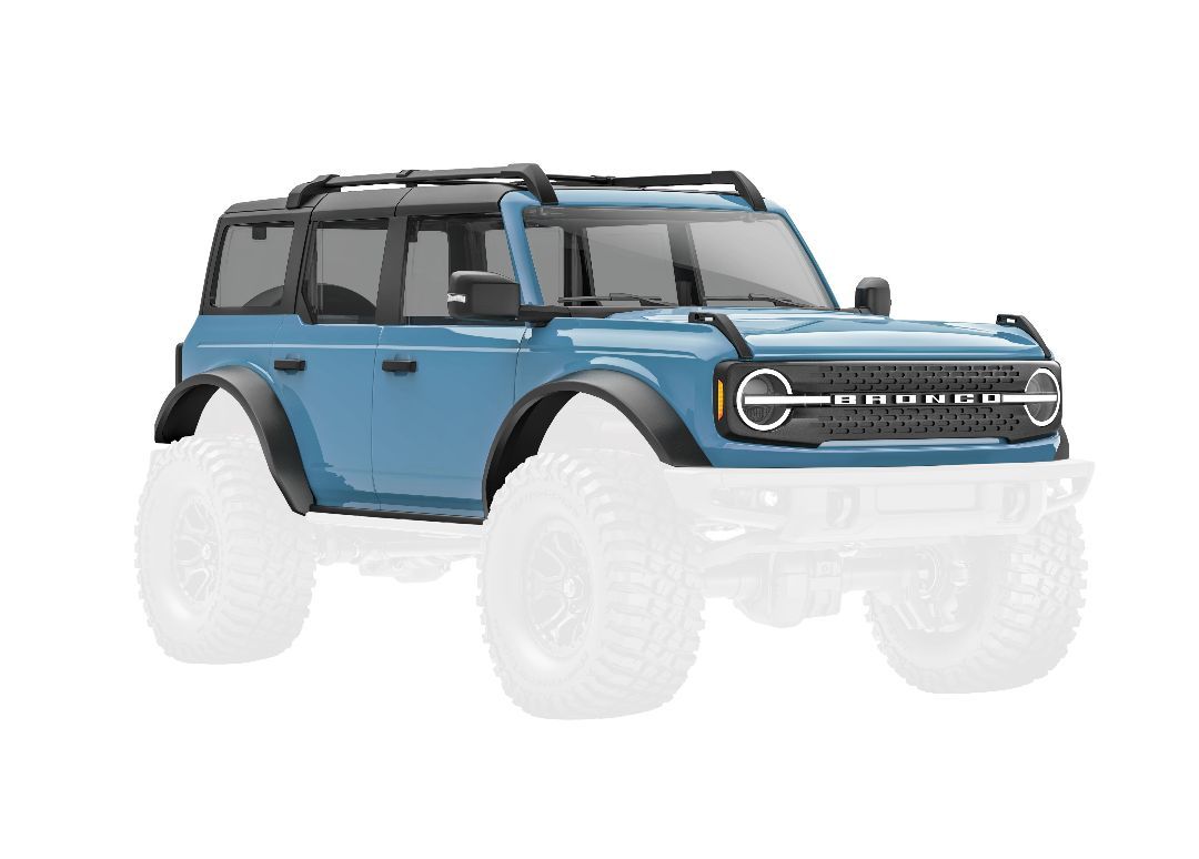 Traxxas Body, Ford Bronco, Complete, Area 51 Includes Grille