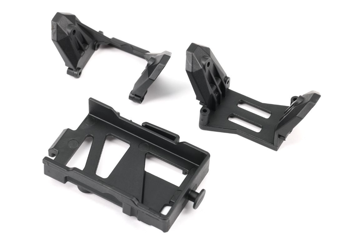 Traxxas Shock Mounts (Front & Rear)/ Battery Tray - Click Image to Close