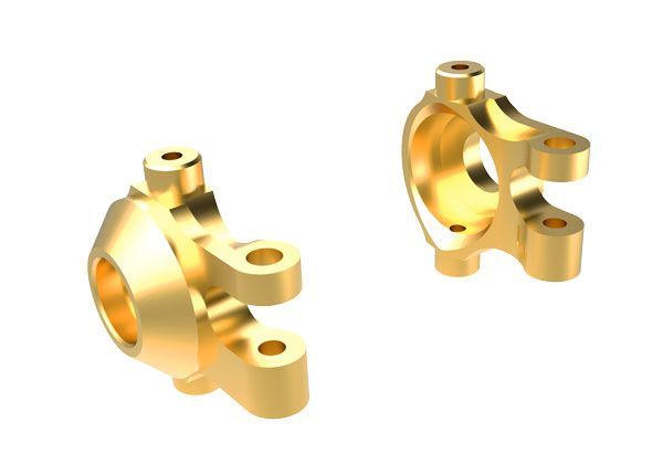 Traxxas Steering Blocks, Brass (7 Grams) (2)