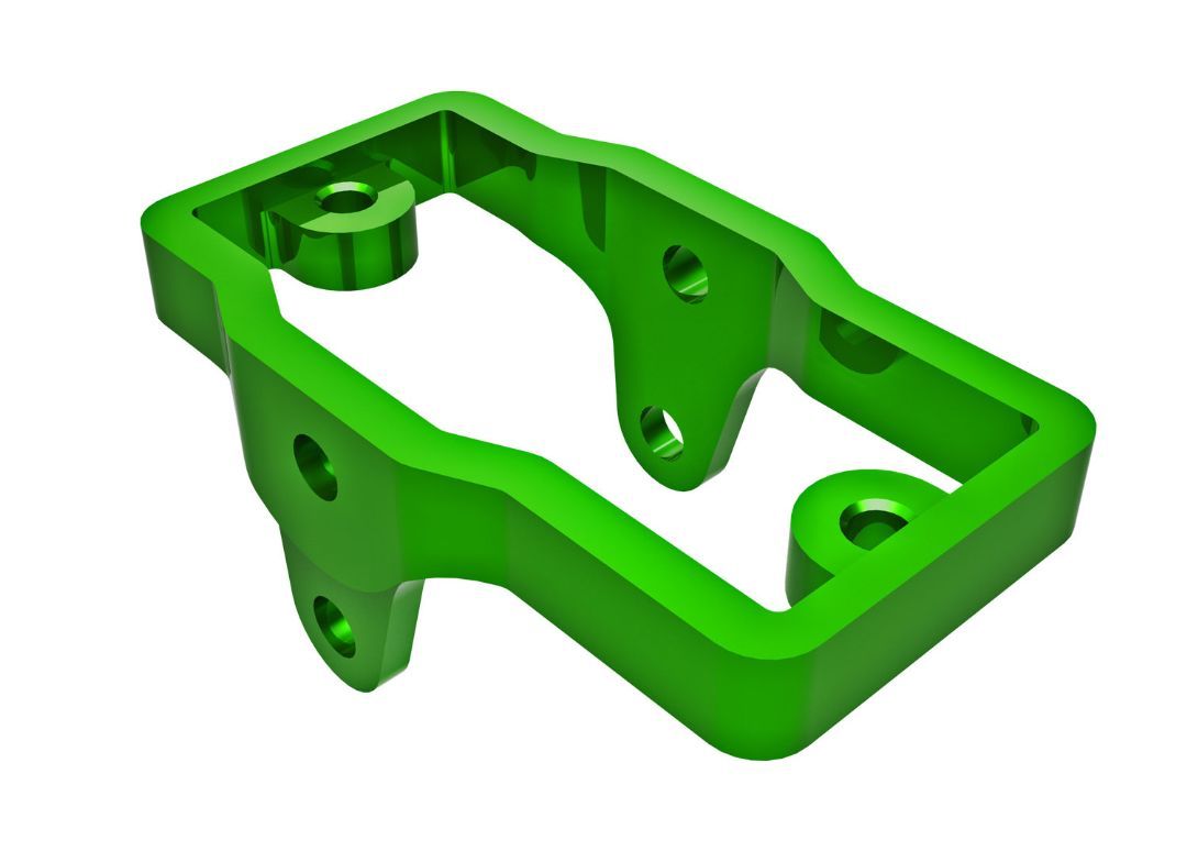 Traxxas Servo Mount, 6061-T6 Aluminum (Green-Anodized) - Click Image to Close