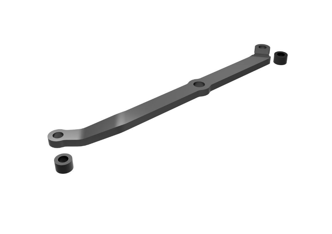 Traxxas Steering Link, 6061-T6 Aluminum (Dark Titanium-Anodized)