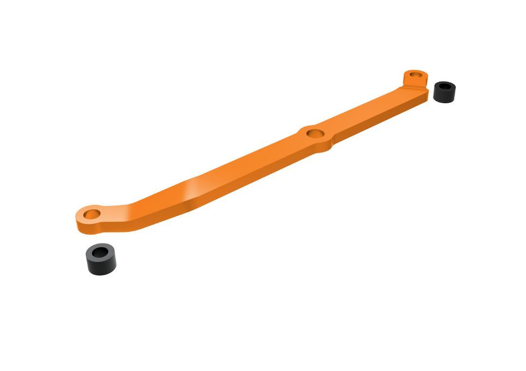 Traxxas Steering Link, 6061-T6 Aluminum (Orange-Anodized)/