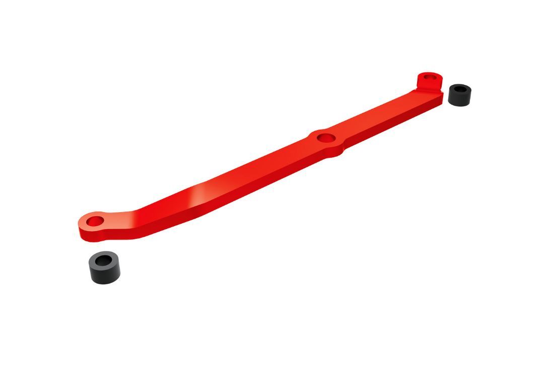 Traxxas Steering Link, 6061-T6 Aluminum (Red-Anodized)/