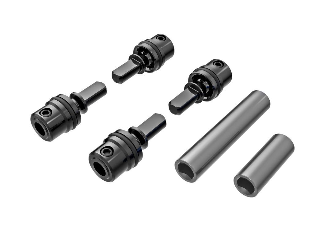 Traxxas Driveshafts, Center, Male (Metal) (4)/ Driveshafts