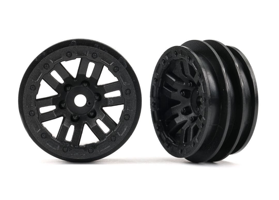 Traxxas Wheels, 1.0\"\" (Black) (2)