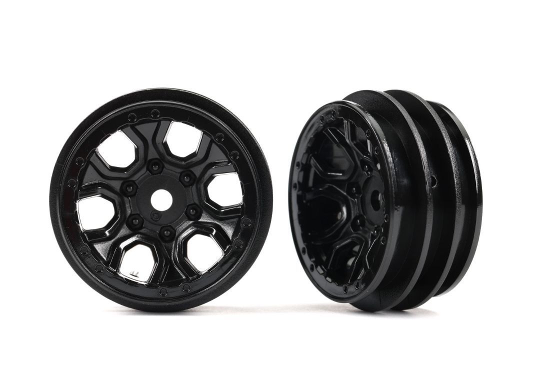 Traxxas Wheels, 1.0\"\" (Black) (2)